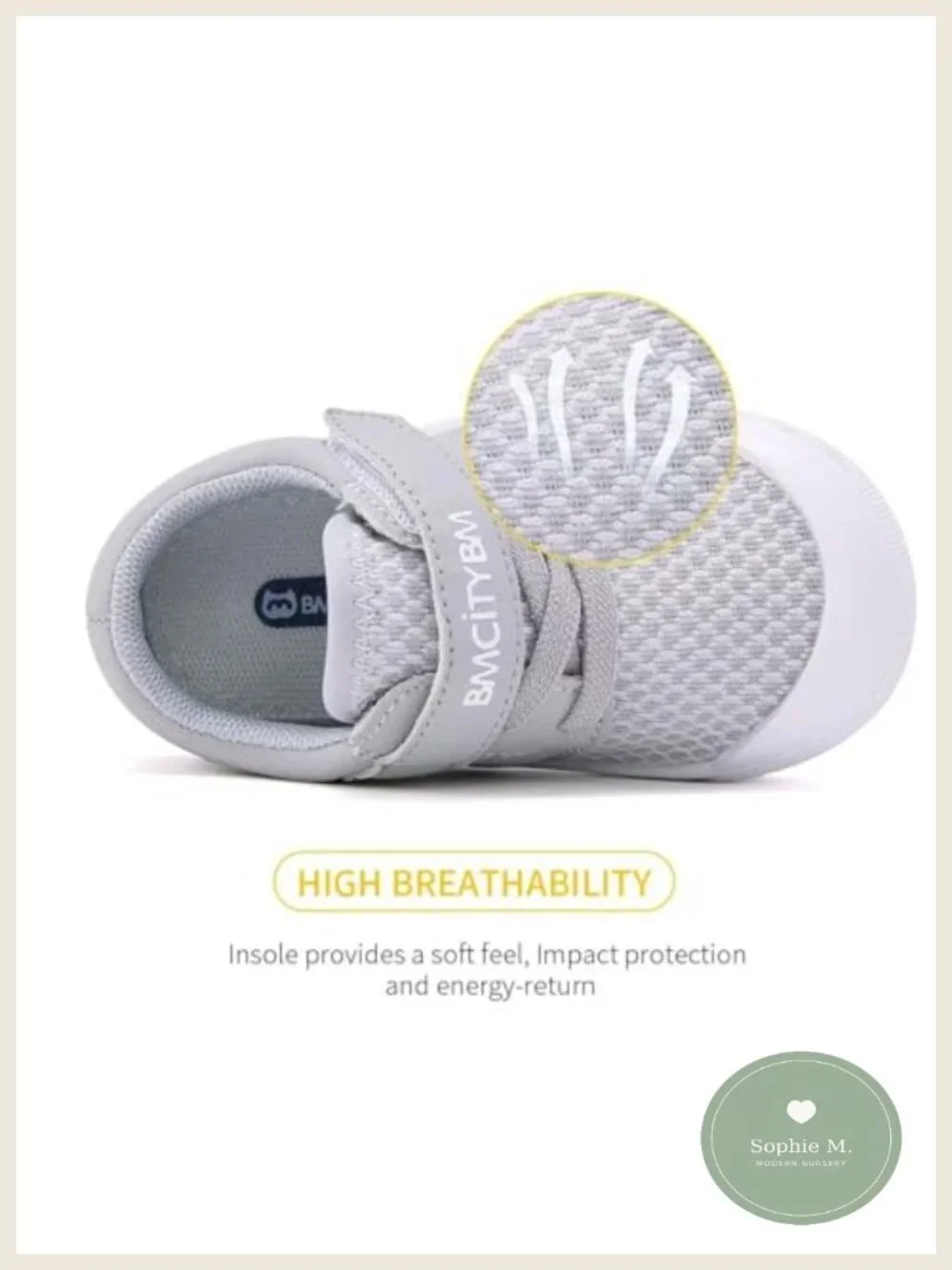 Baby Walking Shoes Infant First Walkers Toddler Sneakers Barefoot Breathable